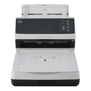 Ricoh fi-8250 Scanner A4 Colour 50 ppm 600x600 DPI, Duplex ADF/Flatbed, USB Ethernet LAN