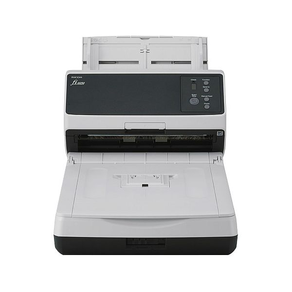 img908237 Ricoh fi-8250 Scanner A4 Colour 50 ppm 600x600 DPI, Duplex ADF/Flatbed, USB Ethernet LAN - Image 1