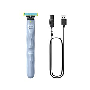 Philips OneBlade 1st Shave QP1324/20 Hair Shaver, Sky Blue