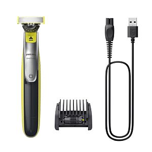 Philips OneBlade 360 QP2734/23 Hair Shaver and Trimmer, Grey/Green