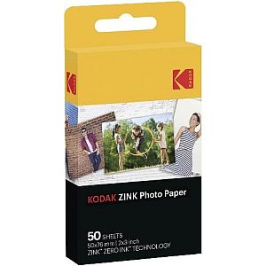 Kodak ZINK 2x3'' 50x76 mm 50 Sheets Photo Paper