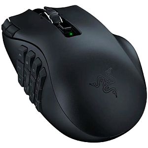 Razer Naga V2 HyperSpeed Wireless Gaming Mouse RF Wireless+Bluetooth, 30000 DPI, Black - Image 2