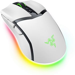 Razer Cobra Pro Wireless Gaming Mouse RF Wireless + Bluetooth + USB-C, 30000 DPI, White - Image 2