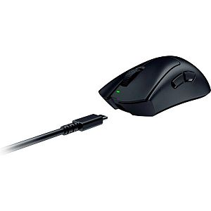 Razer DeathAdder V3 HyperSpeed Wireless Gaming Mouse RF Wireless + USB-C, 26000 DPI, Black - Image 4