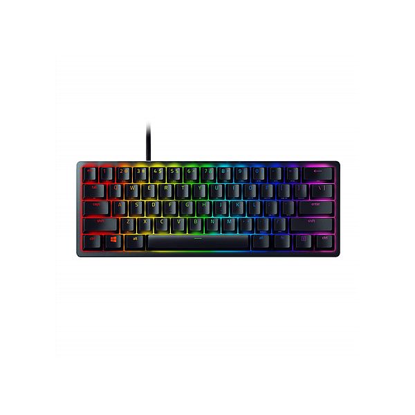 img612458 Razer Huntsman Mini Wired Gaming keyboard, USB, RGB LED, US Int, Linear Optical Switch, Black - Image 1
