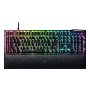 Razer BlackWidow V4 Wired Gaming Keyboard USB, Green Switch Tactile and Clicky, US, Black - Image 2