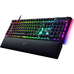 Razer BlackWidow V4 Wired Gaming keyboard, RGB LED, USB QWERTY, US, Yellow Switch, Black - Image 4