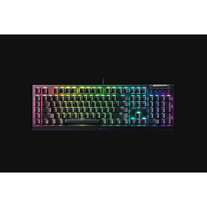 Razer BlackWidow V4 X Wired Gaming Keyboard RGB, Green Clicky Switch, US, Black - Image 3