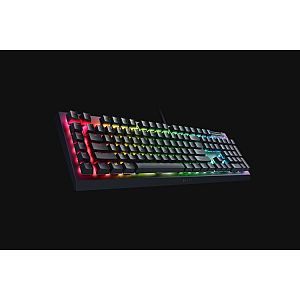 Razer BlackWidow V4 X Wired Gaming Keyboard RGB, Green Clicky Switch, US, Black - Image 4