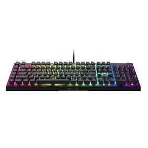 Razer BlackWidow V4 X Wired Gaming Keyboard RGB, Green Clicky Switch, US, Black - Image 2