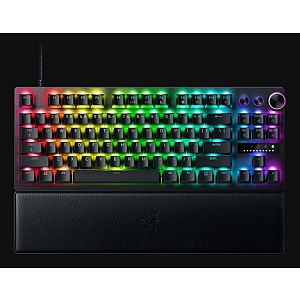 Razer Huntsman V3 Pro Tenkeyless Wired Gaming Keyboard RGB, US, Black - Image 2