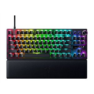 Razer Huntsman V3 Pro Tenkeyless Wired Gaming Keyboard RGB, US, Black