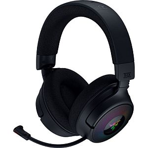 Razer Kraken V4 Wireless Gaming Headset, Bluetooth, Black