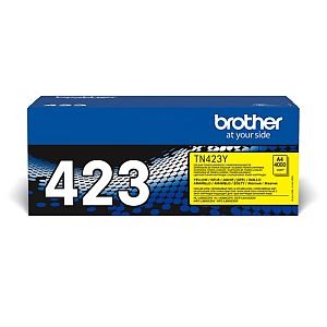 Brother TN-423Y (TN423Y) Toner Cartridge, Yellow - Image 2