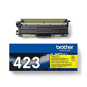 Brother TN-423Y (TN423Y) Toner Cartridge, Yellow