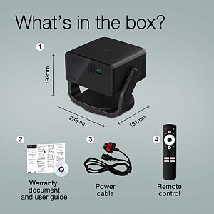 Epson EF-22B Projector 3LCD FHD 1920x10Epson EF-22B Projector 3LCD FHD 1920x1080, 500 ANSI lumens, U - Image 2