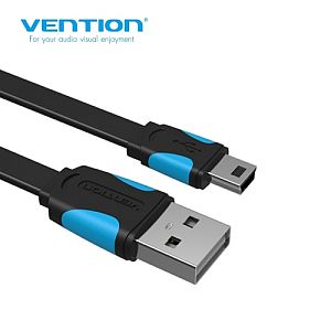 Vention VAS-A14-B200 Cable USB 2.0 A Male - USB 2.0 B Mini Male, 2 m - Image 2