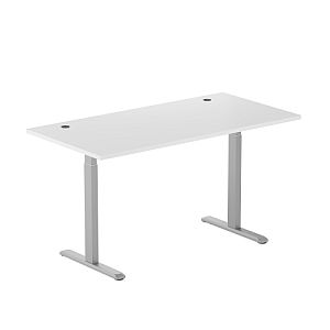 Adjustable Height Table Up Up Bjorn Gray, Table top M White