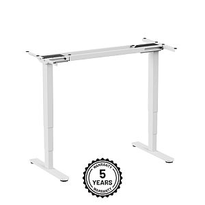 Adjustable Height Table Frame Up Up Bjorn II, White