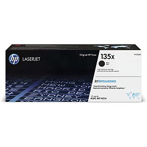 HP 135X (W1350X) Toner Cartridge, Black
