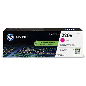 HP 220A (W2203A) Toner Cartridge, Magenta