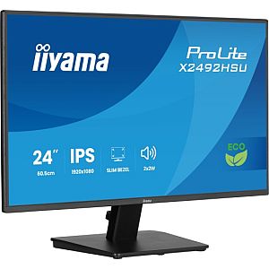 iiyama ProLite X2492HSU-B1 Monitor 24'' IPS, FHD 1920x1080, 3 ms, 300 cd/m2, 120 Hz, Black - Image 4