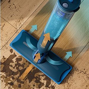 Philips OneUp XV1882/10 1X Replaceable Mop Pads, Blue - Image 4