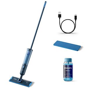 Philips OneUp 3000 Series XV3101/01 Electric Mop, Blue