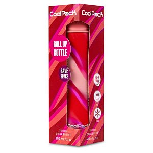 COOLPACK Silikon water bottle Pump 600 ml Girls Pink - Image 3